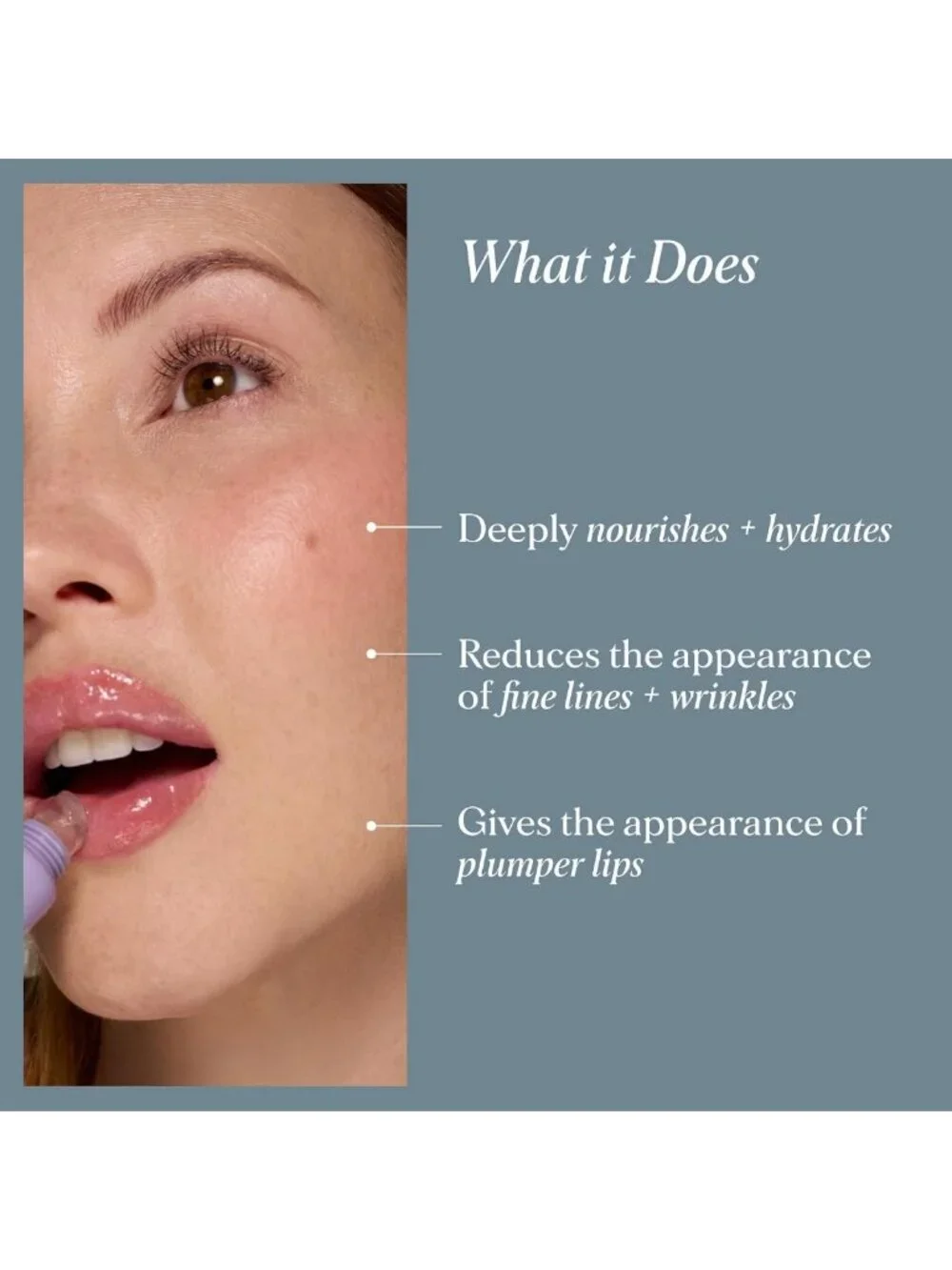 Hydrating Peppermint Lip Balm - Peptide-Infused Moisturizing Treatment (15g)